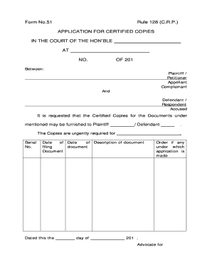 Form 51 PDF