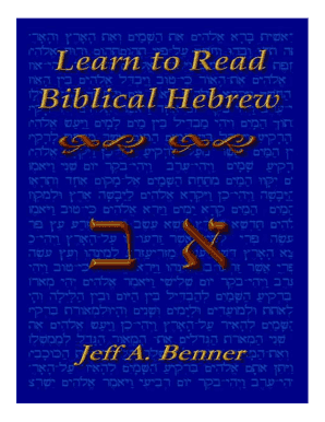 Learn Hebrew PDF  Form