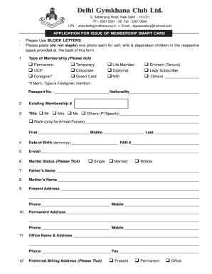 Delhi Gymkhana Club Login Form - Fill Out and Sign Printable PDF Template |  signNow