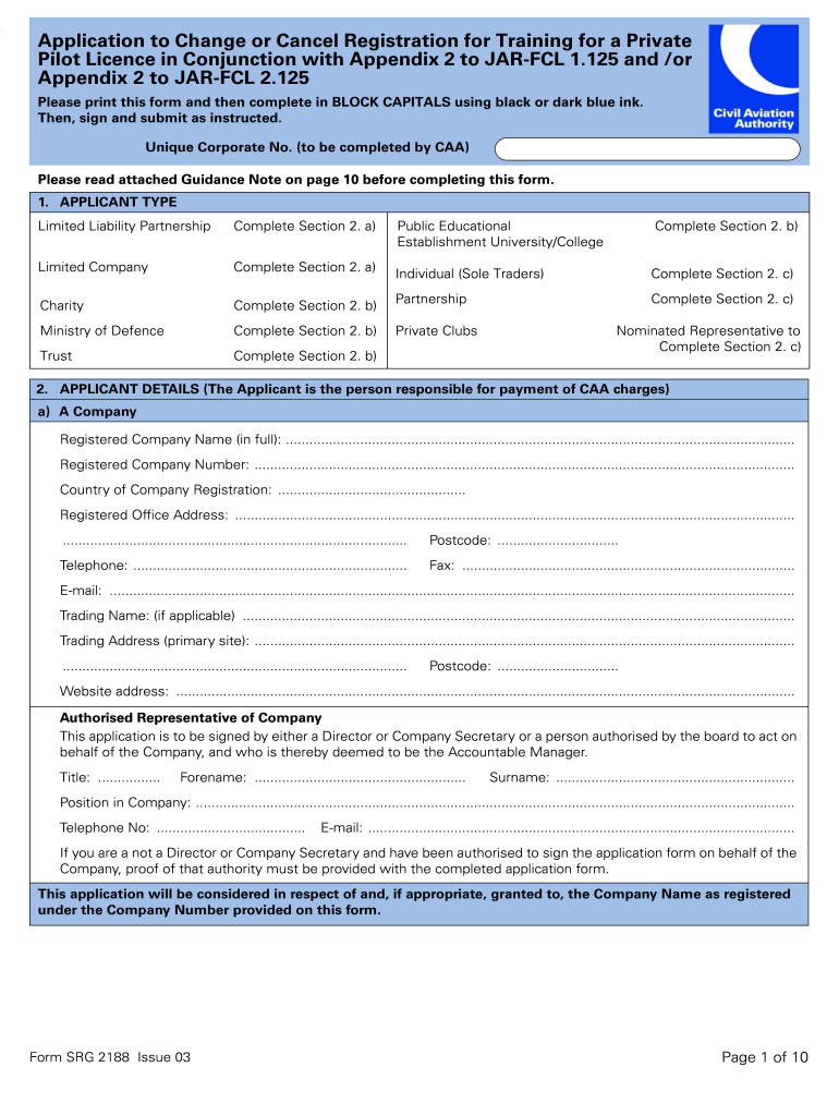 Srg 2188  Form