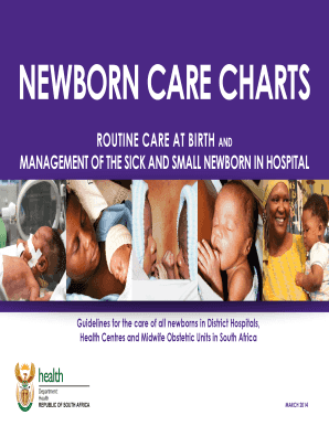 Newborn Care Charts PDF  Form