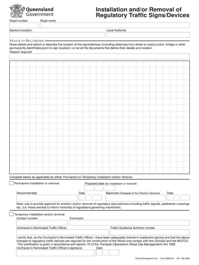 M994  Form