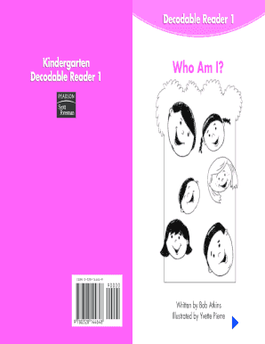 Who Am I by Bob Atkins Decodable Reader  Form