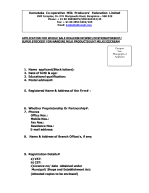 Kmf Wsd Application Form