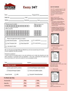 Easy247  Form