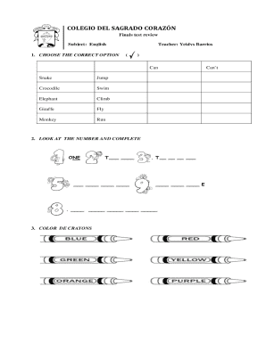COLEGIO DEL SAGRADO CORAZ N Test 3 Module 3 Sagradocorazon Edu Form