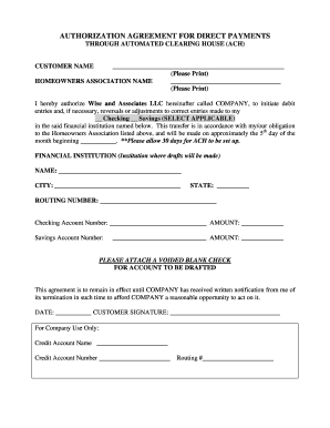 Auto Draft Enrollment Form PDF