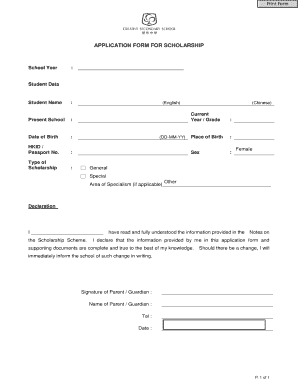 Bcssb  Form