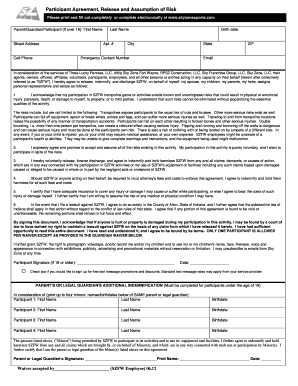 SKY ZONE FORT WAYNE WAIVER DOC Cornerstoneyc  Form