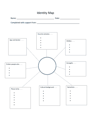 Identity Map Template  Form