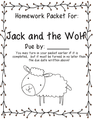 Jack and the Wolf  Form