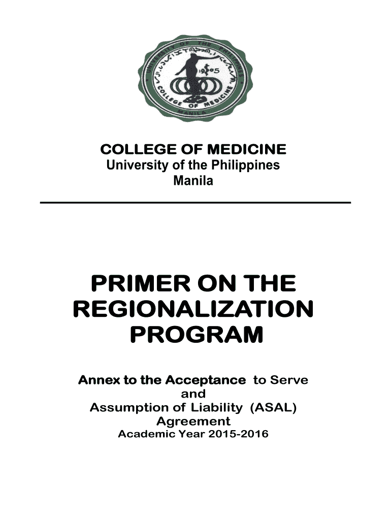Regionalization Program Upcm  Form