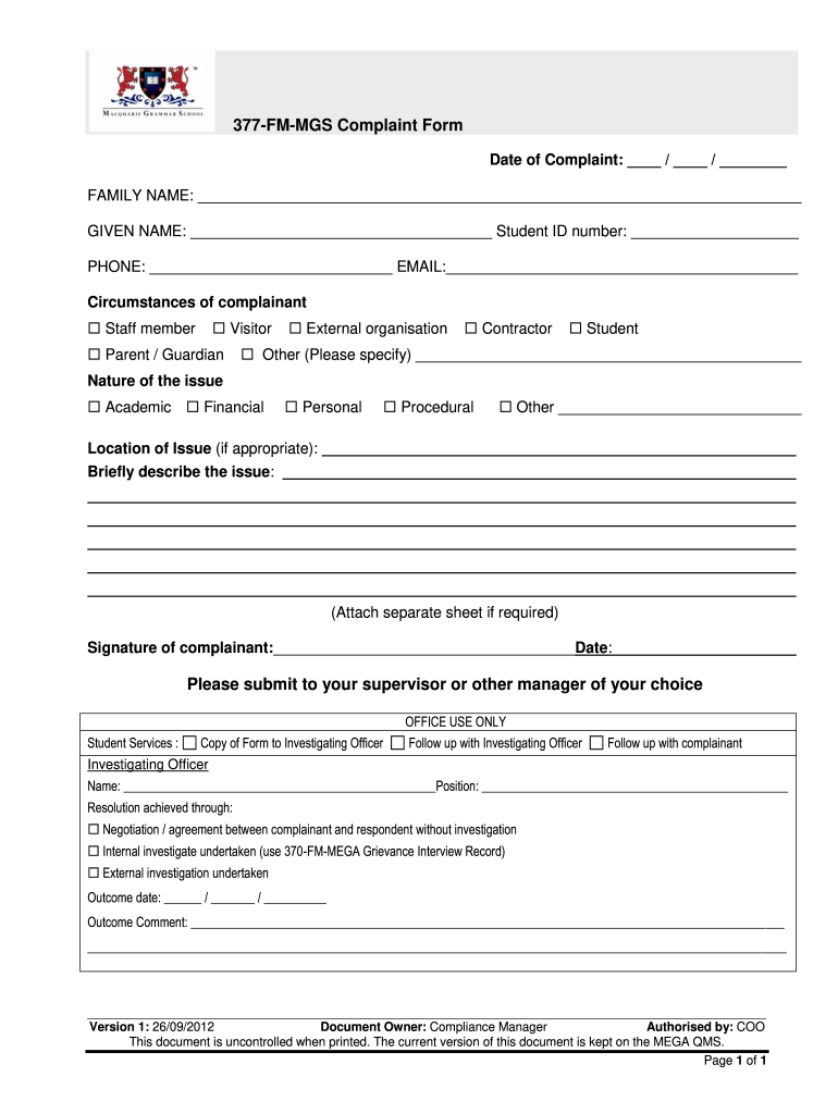 Macquarie Grammar 2012-2025