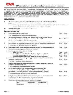 Cna G 130953 Ez  Form