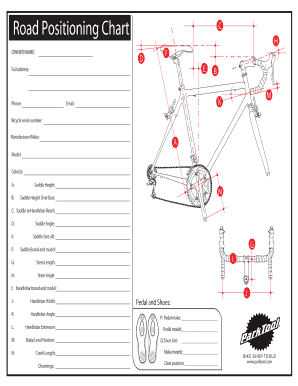 Road Positioning Chart  Form