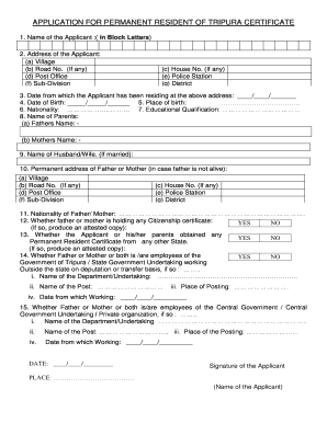 Prtc Certificate Download  Form