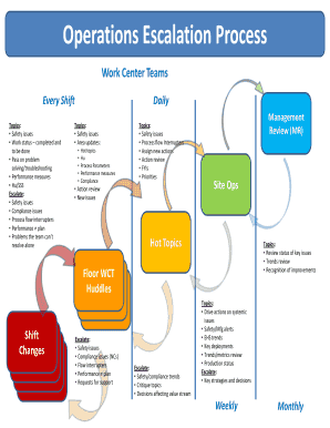 Escalation Process  Form