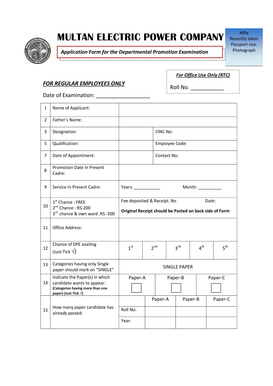 Please Affix Your Passport Size Photograph Here Genetix Biotech Asia  Form