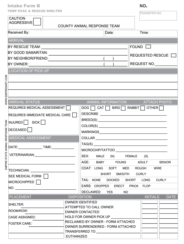 INTAKE FORM ERS Kacca