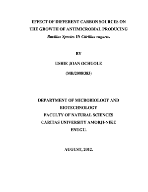 Different Carbon Source Effect of Antimicrobial on Bacillus PPT  Form