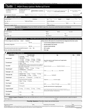  Prescription Referral Form Blogbavellabbcomb 2015