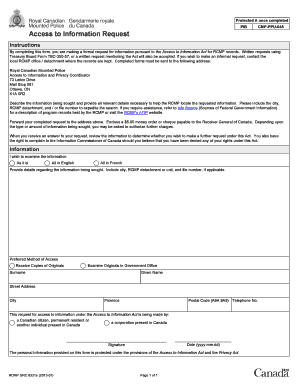 Rcmp Grc 6331e Form