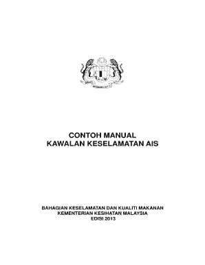  Contoh Manual Kawalan Keselamatan Ais Bahagian Keselamatan 2013-2024
