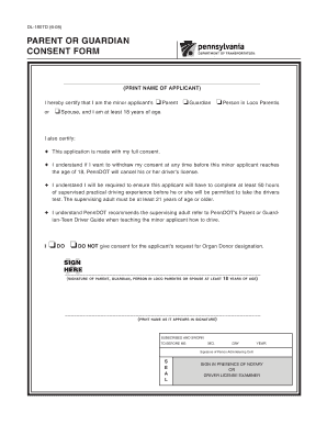 Parents Consent Form Rto