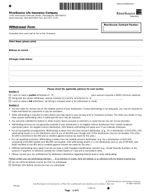 Ameriprise Outgoing Transfer Form
