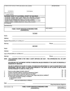  Fcs Screening Form 2008-2024