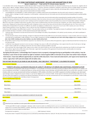 Skyzone Waiver  Form