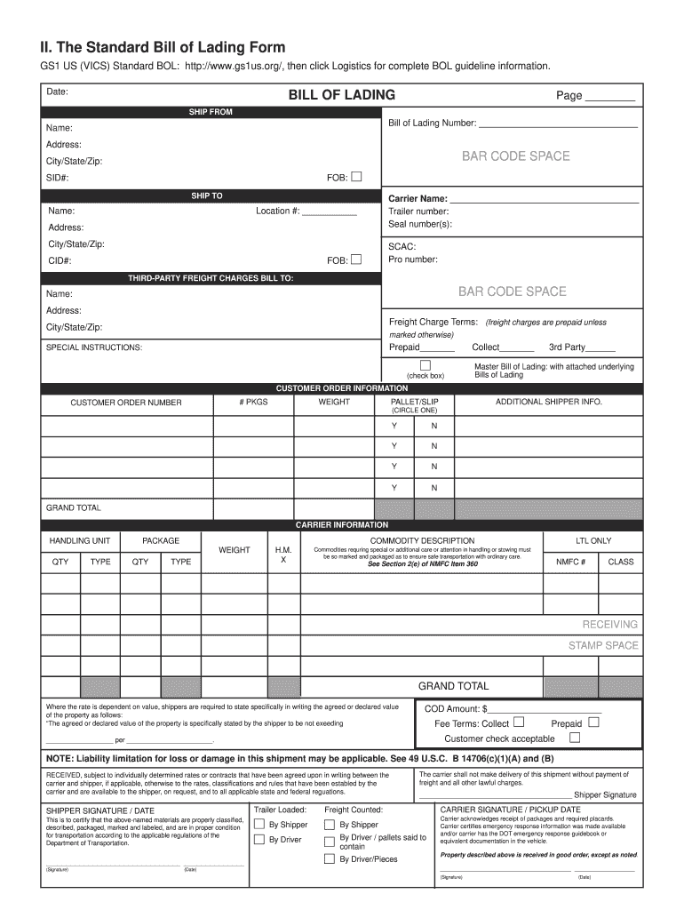 Vics Bol Form the Form in Seconds Fill Out and Sign Printable PDF