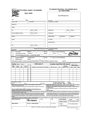 Get and Sign Get PDF YRC Freight 2012 Form