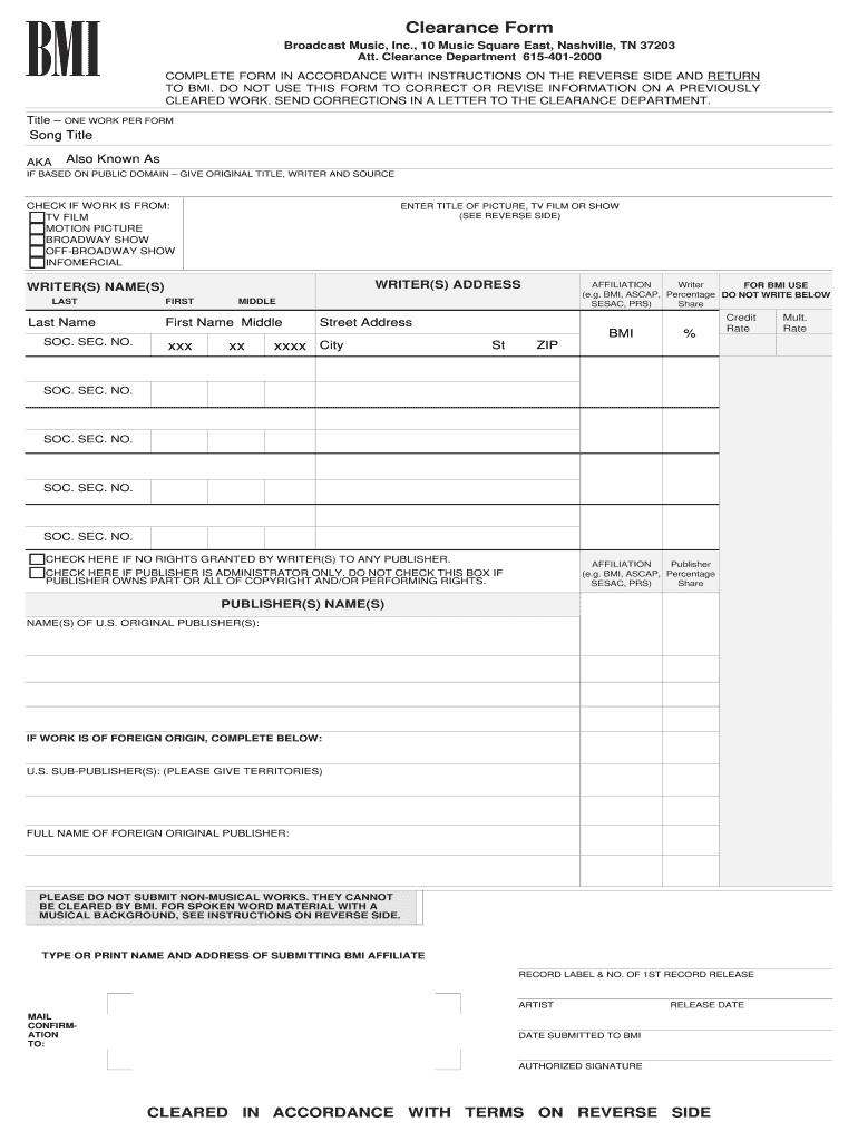 Bmi Works Registration  Form