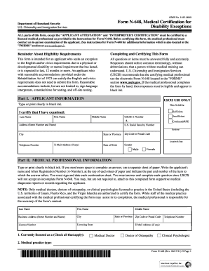 N 648  Form