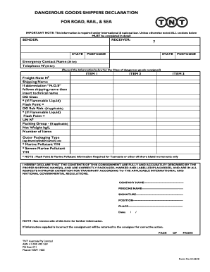 Tnt Dg  Form