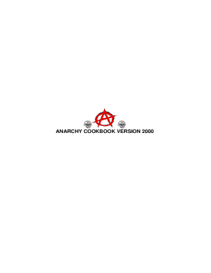 The Corrected and Updated Anarchist Cookbook PDF Form