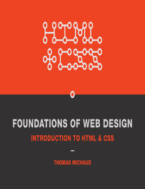 Foundations of Web Design by Thomas Michaud No Download Needed PDF  Form