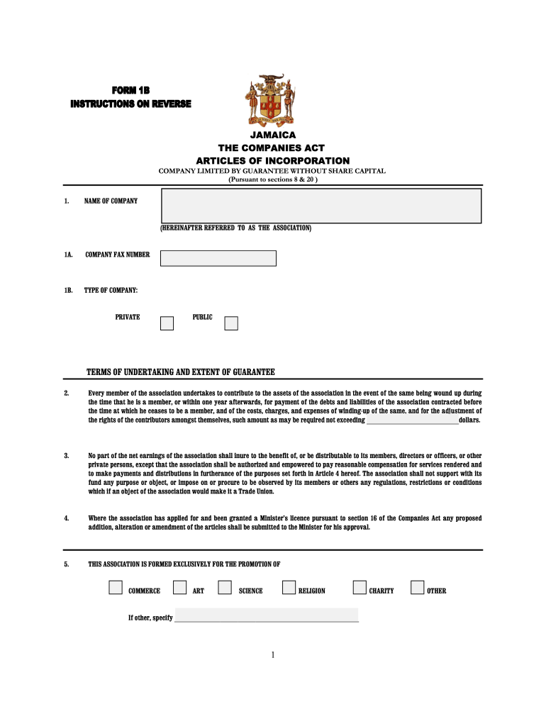 1b of Companies  Form