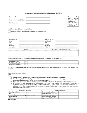 Idbi Bank Kyc Form Fill Up