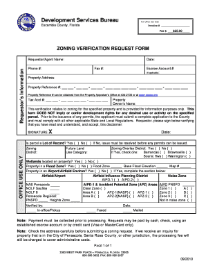 County Escambia  Form