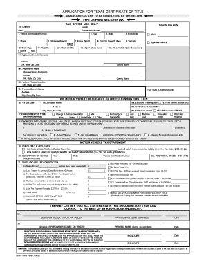 Vtr130u Form for