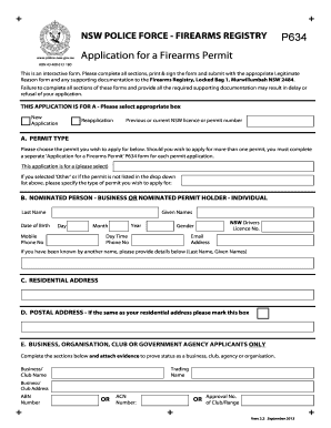 P634  Form