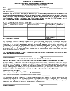 Ibew Hra Form