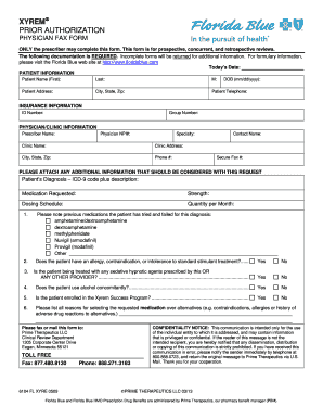 Florida Blue Prior Authorization Form
