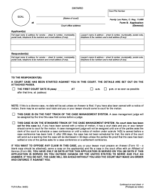  Form 8 General Application 2003-2024