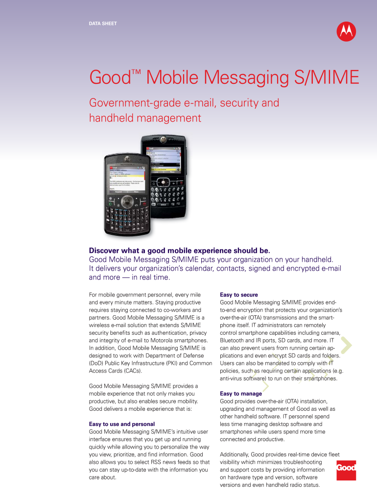 GMM SMIME 091507 Indd until Today, Mobile Computer Accessories Were Form Factor Specific Designs that Forced Enterprises to Con