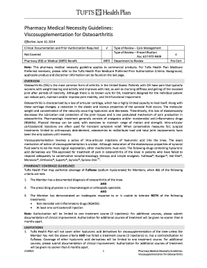 Cigna Hyaluronic Acid Prior Authorization Form