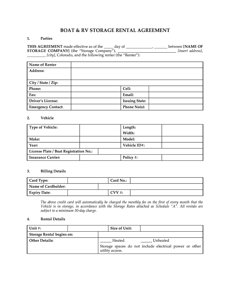 Boat Rental Agreement PDF  Form