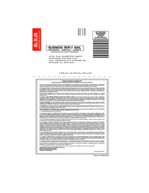 Mitsubishi Warranty Registration Form